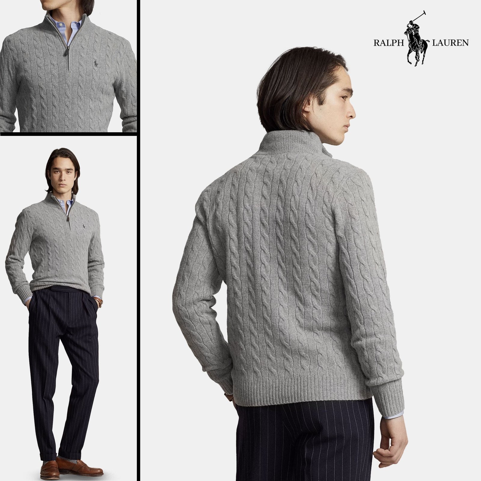 Kaschmirpullover – Detailansicht