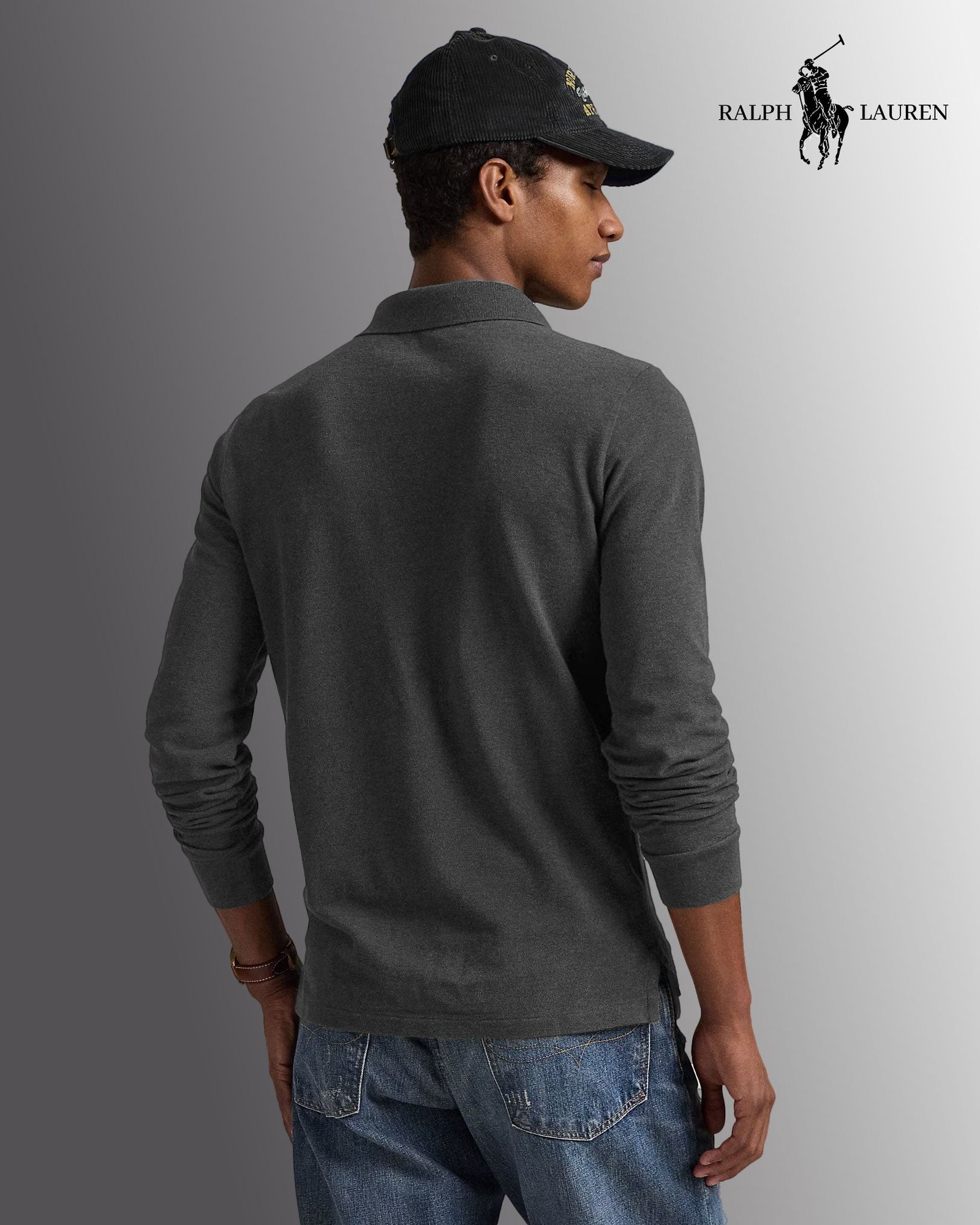 Polo Victor für Herren - Seitliche Ansicht